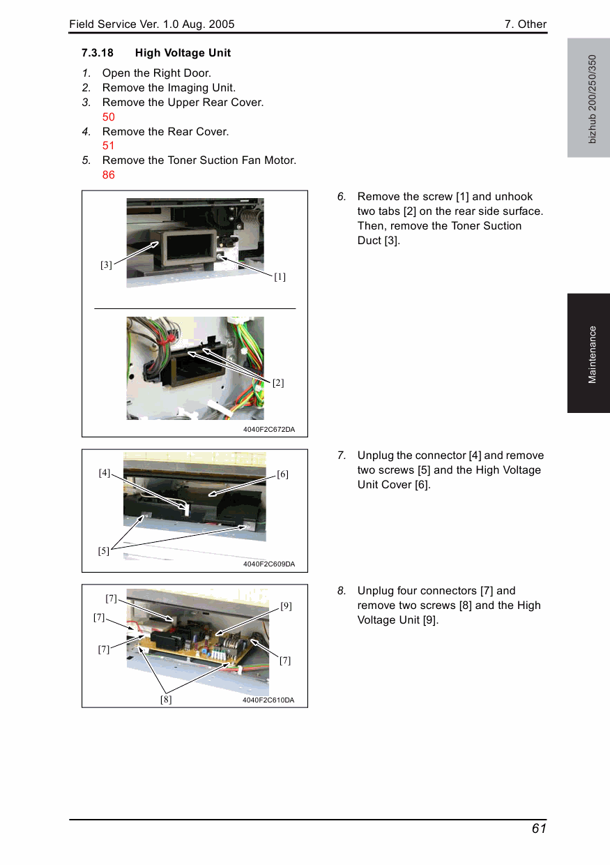 Konica-Minolta bizhub 200 250 350 FIELD-SERVICE Service Manual-3